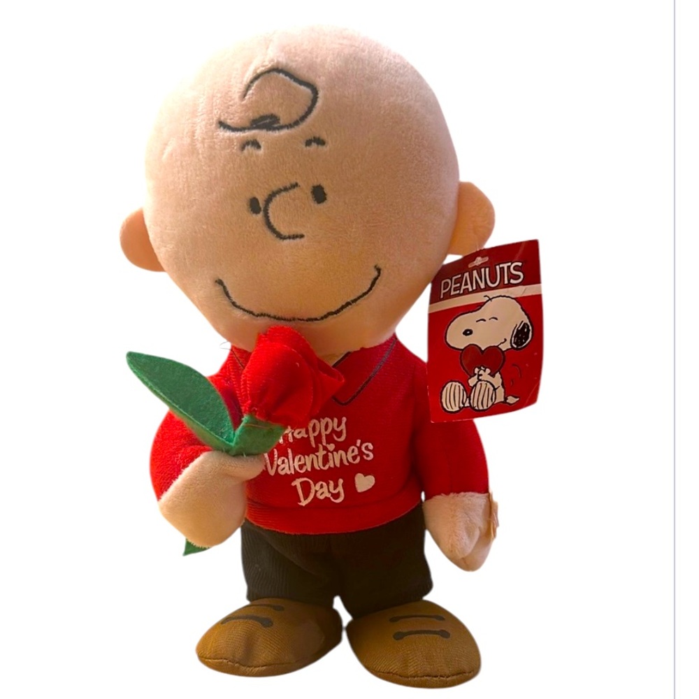 PEANUT VALENTINES DAY 9,5” Charlie Brown porch greeter